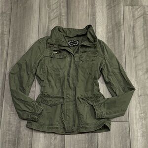 Ambiance Olive Utility Jacket